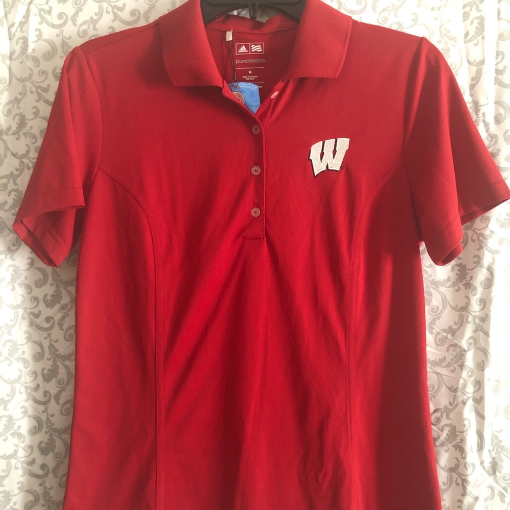 Wisconsin Badgers Golf Polo